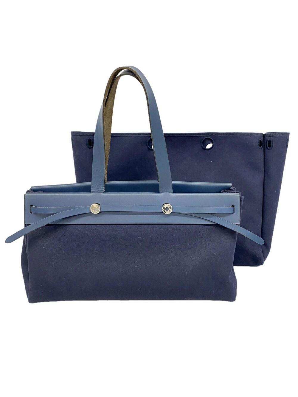 Hermes Herbag Cabas Toile And Leather #341544H11B